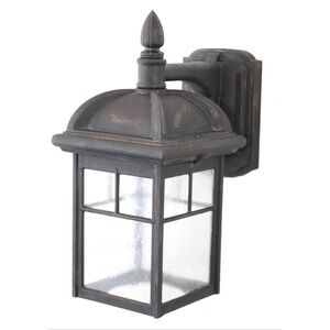 Melissa Lighting 2736 Outdoor Wall Sconce Cast Aluminum Lantern Umber Pear $298